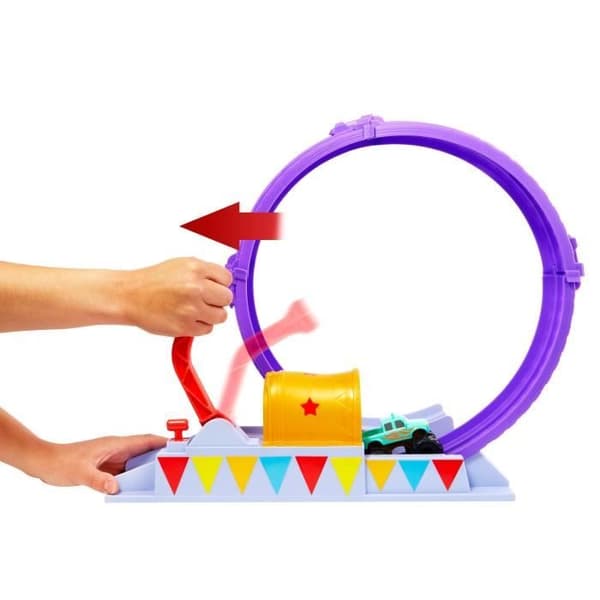 Looping Show Box - BILAR - D+ Looping Circus - Flerfärgad - 4 år och uppåt