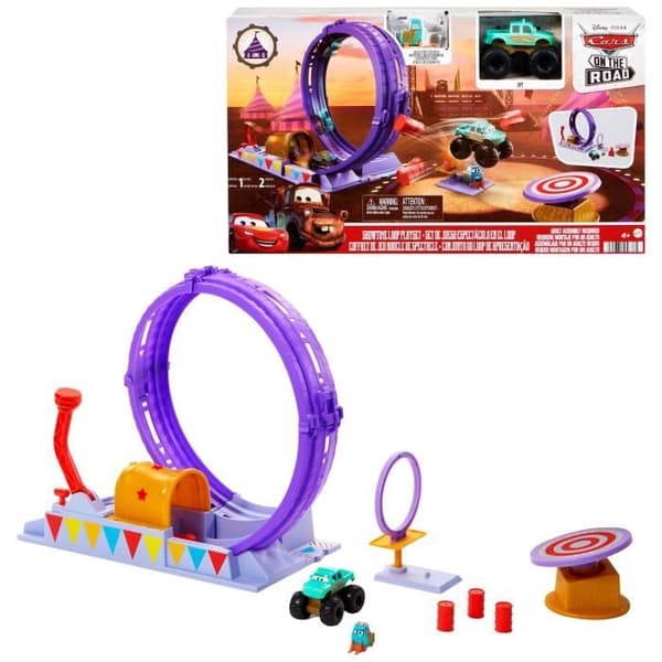 Looping Show Box - BILAR - D+ Looping Circus - Flerfärgad - 4 år och uppåt