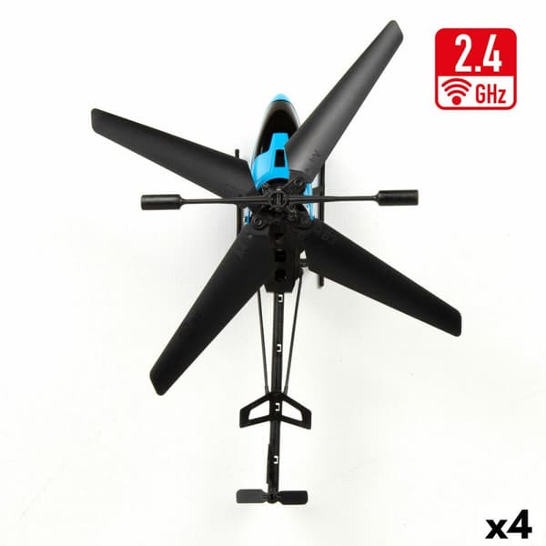 Fjärrkontroll Helikopter Colorbaby (4 antal)