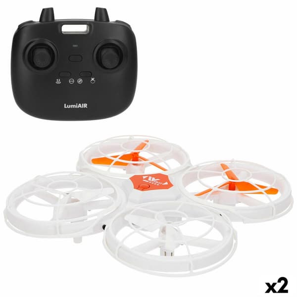 Helikopter med Fjernbetjening Colorbaby (2 enheder)
