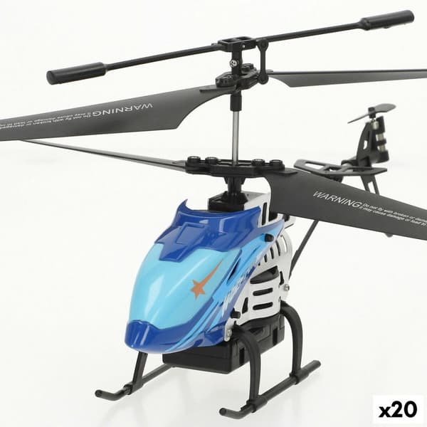 Helikopter med Fjernbetjening Colorbaby (2 enheder)