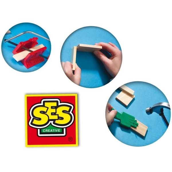 SES CREATIVE Stor snickeriverkstad - 5 år - pojke