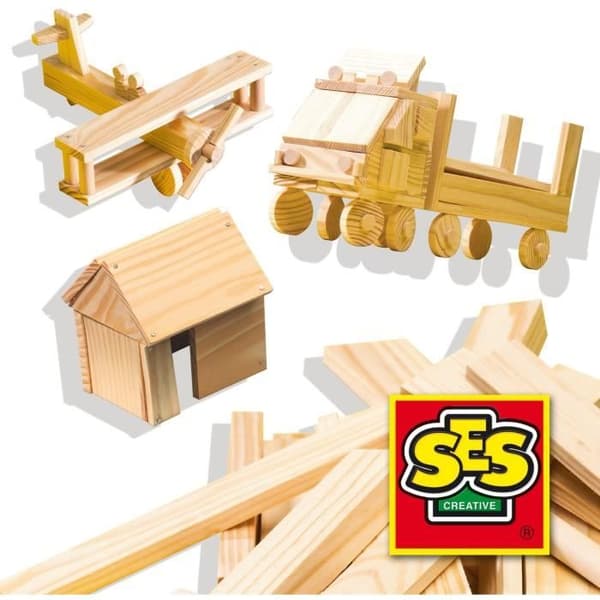 SES CREATIVE Stor snickeriverkstad - 5 år - pojke