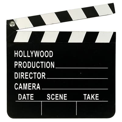 Amscan Hollywood Clapboard
