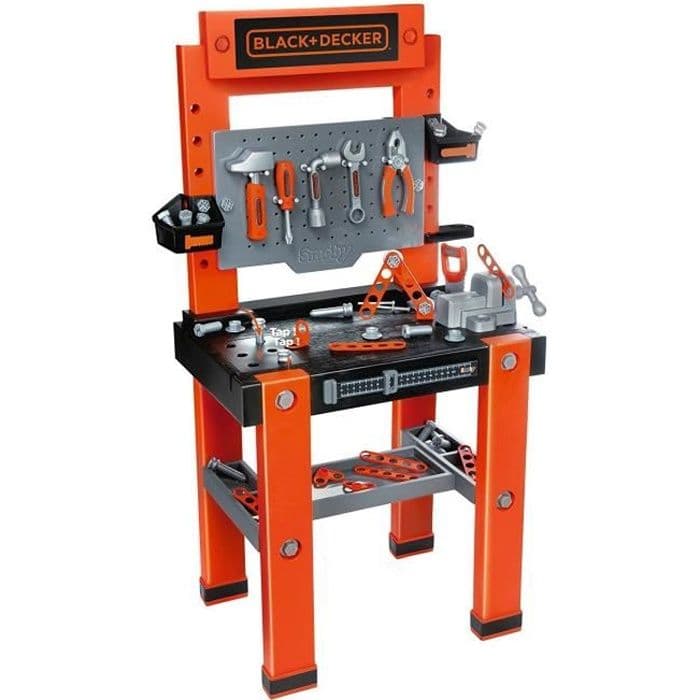 SMOBY Black & Decker Etabli Bricolo One + Acs