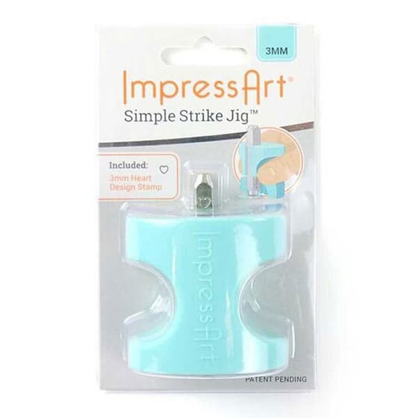 Hållare för blå pennstämplar - IMPRESSART - 1 x 3 mm - Plast - Barn