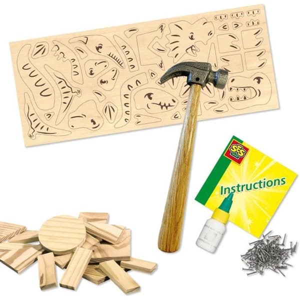 Snickeri kit - dinosaurier