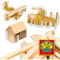 Miniatyrbild 5 av 5: Stort snickeri verkstad - SES CREATIVE - Komplett kit - Träleksaker