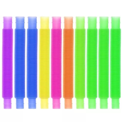 10-Pack - Pop Tube - Fidget Toys - Leksak / Sensory