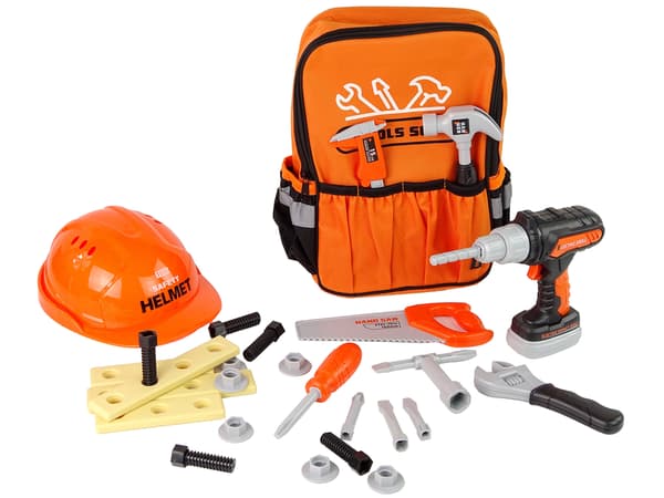 Tinker Kit i Ryggsäck Hjälm Tools Orange