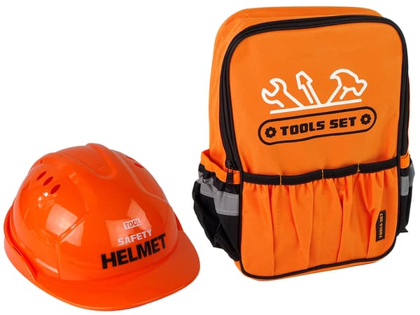 Tinker Kit i Ryggsäck Hjälm Tools Orange
