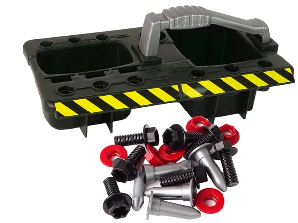 DIY Kit Organizer Batteridriven skruvmejsel grön