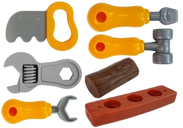 Værktøjssæt i en rygsæk Workshop Orange Grå