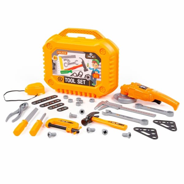 Verktygsset resväska 30 delar Grinder Orange 89458