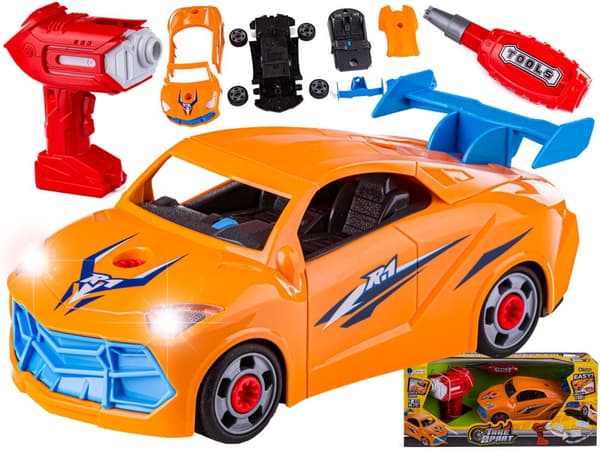 RC bil 2,4GHz AUTO LAMBORGHINI til adskillelse og skruning Skruetrækker