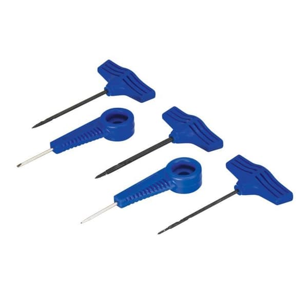 Silverline 245060 set med 5 spindlar och sylar - DIY-verktyg
