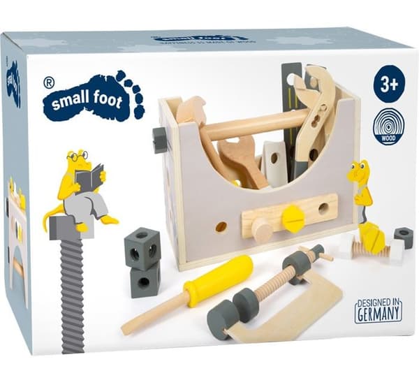 Small foot company - 2 i 1 Miniwob verktygslåda - LEGLER