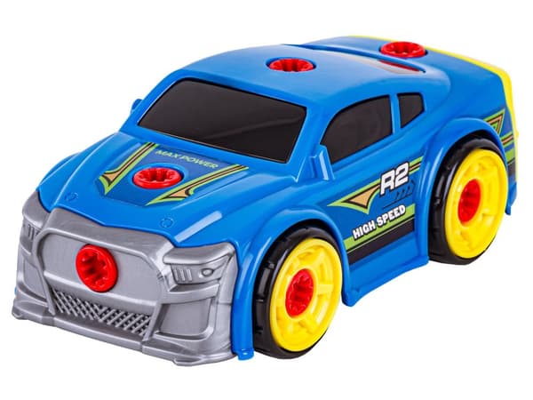 Sports-, terrængående bil til adskillelse og montering af 3-i-1 TUNING + skruetrækker, Monster Truck
