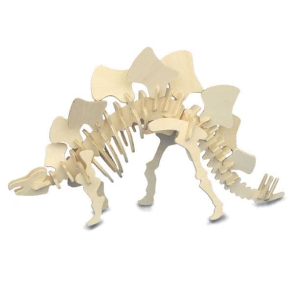 Stegosaurus - QUAY - FSC byggsats i trä
