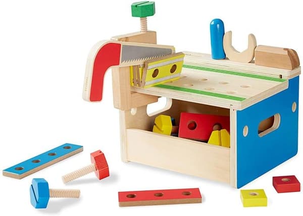 Melissa & Doug 32-delad miniverktygsbänk