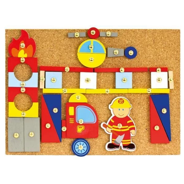 Träleksak - Bino- Toys - 82197 - Flerfärgad - 168 bitar - För barn