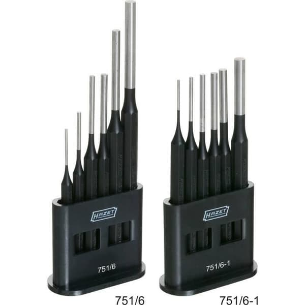 Pinnstanssats - HAZET - 751-6 - 6 st