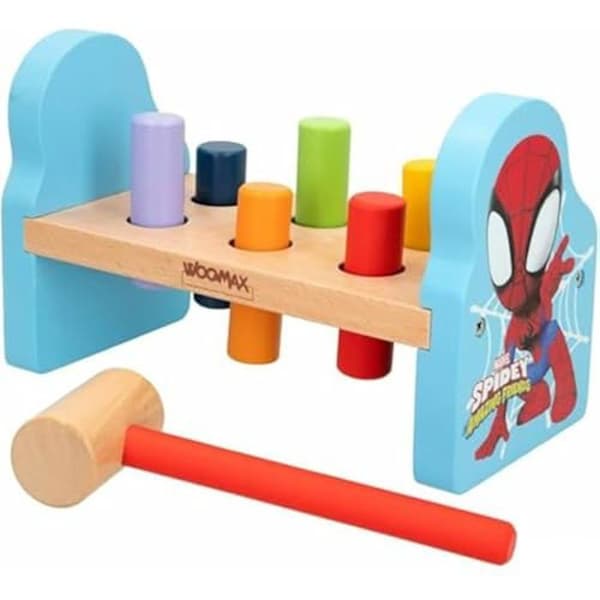 Skicklighetsspel - SPIDEY OCH HANS FANTASTISKA VÄNNER - 8 delar - Flerfärgad - 3 år och uppåt - 21,5 x 14 x 10,5 cm