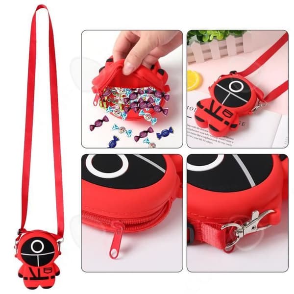 CONFO® Squid Spelleksaker Squid Game Masker Kontor Utbildningsleksaker Squid Game Samma stil Fyrkantig stil Leksaker för