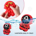 Miniatyrbild 2 av 4: CONFO® Squid Spelleksaker Squid Game Masker Kontor Utbildningsleksaker Squid Game Samma stil Fyrkantig stil Leksaker för