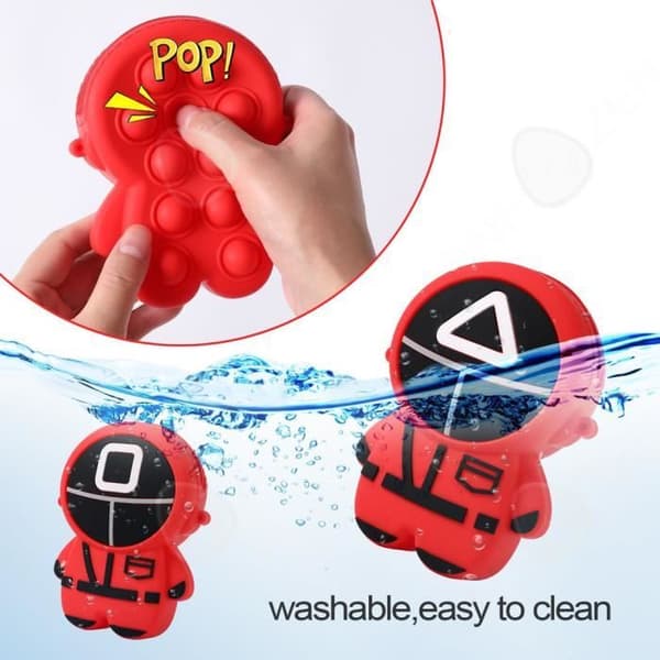 CONFO® Squid Spelleksaker Squid Game Masker Kontor Utbildningsleksaker Squid Game Samma stil Fyrkantig stil Leksaker för