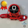 Miniatyrbild 1 av 4: CONFO® Squid Spelleksaker Squid Game Masker Kontor Utbildningsleksaker Squid Game Samma stil Fyrkantig stil Leksaker för
