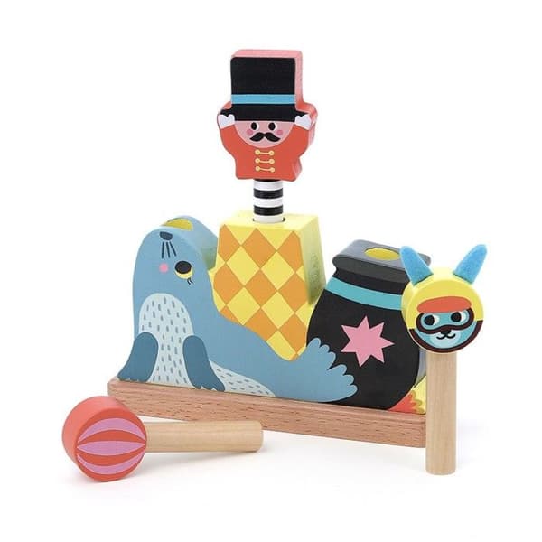 Vilac - Pop-up i trä Cirkus