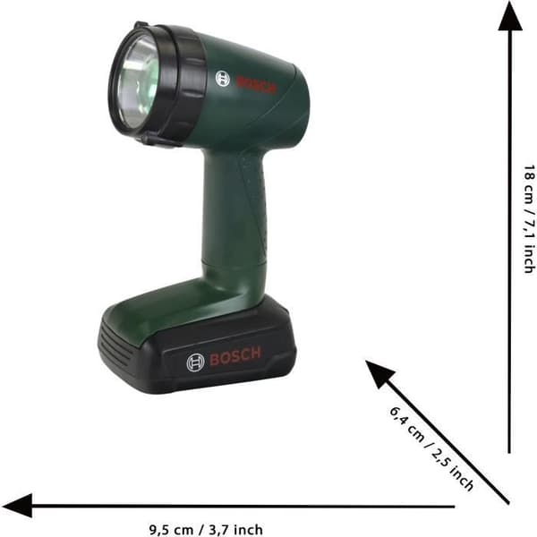 Bosch elektronisk ficklampa - KLEIN - 8448 - 2 driftslägen och 4 filter - Från 3 år