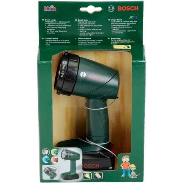 Bosch elektronisk ficklampa - KLEIN - 8448 - 2 driftslägen och 4 filter - Från 3 år