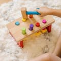 Miniatyrbild 3 av 5: Lyx hammarbänk - MELISSA &amp; DOUG - För 2 år gammal baby - Första ålderns leksak
