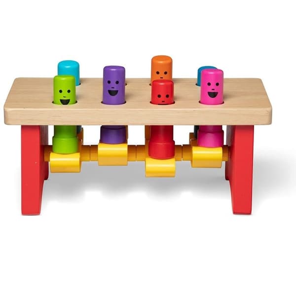 Lyx hammarbänk - MELISSA & DOUG - För 2 år gammal baby - Första ålderns leksak