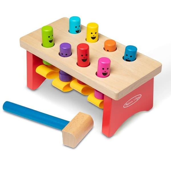Lyx hammarbänk - MELISSA &amp; DOUG - För 2 år gammal baby - Första ålderns leksak