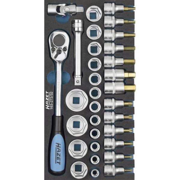 Verktygssats - HAZET - 163-272-32 - 32 stycken