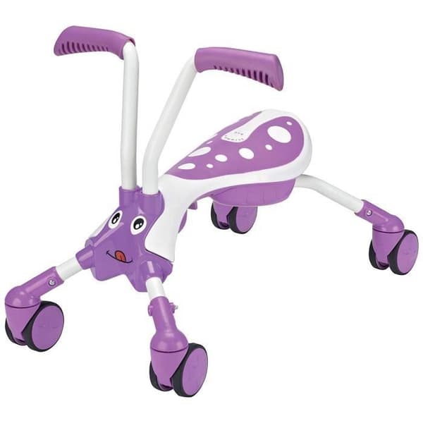 Scramblebug bubblegum 4-hjuls rollator