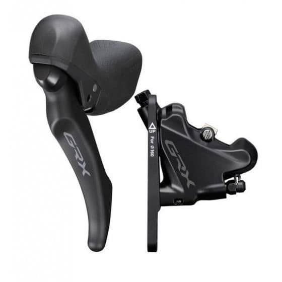 Skivbromsar - SHIMANO - GRX-RX600 - Aluminium - Svart