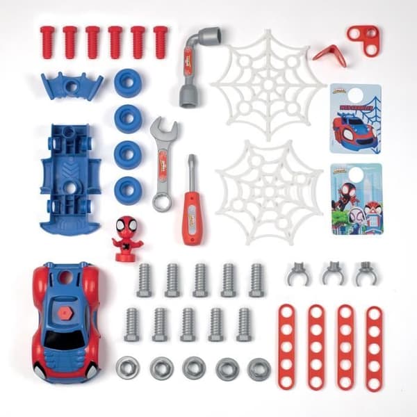 Smoby - Spidey - Byggvagn