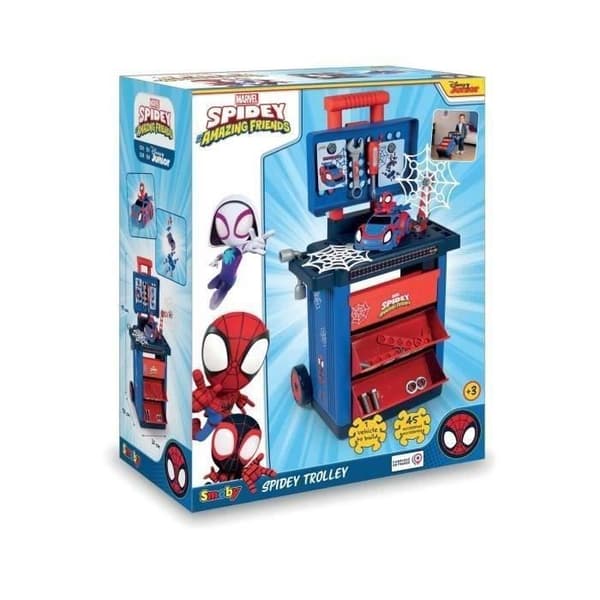 Smoby - Spidey - Byggvagn