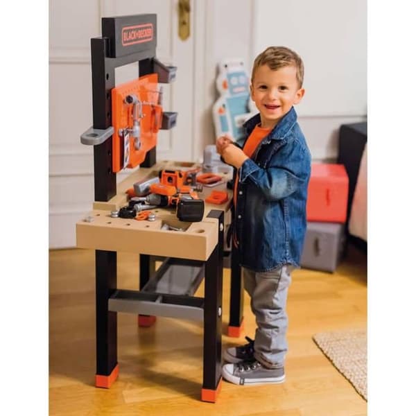 Smoby Legebænk til børn BLACK+DECKER
