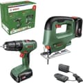 Miniatyrbild 1 av 3: Bosch hem och trädgård EasyImpact 18V-40 + EasySaw 18V-70 verktygssats - Batteri - 2 hastigheter - 13 mm chuck