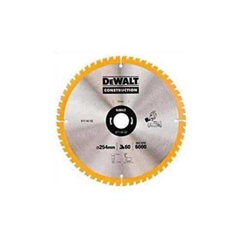 Verktyg - DEWALT - 60D BLADE-254 X 30 MM - Cirkelsåg - 60 tands blad - Diameter 254 mm