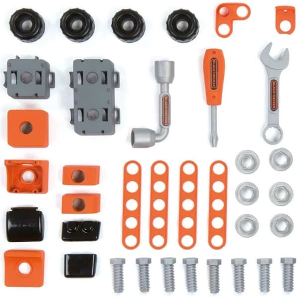 SMOBY Black & Decker Verktygslåda med Bil att Montera