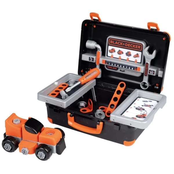 SMOBY Black & Decker Verktygslåda med Bil att Montera