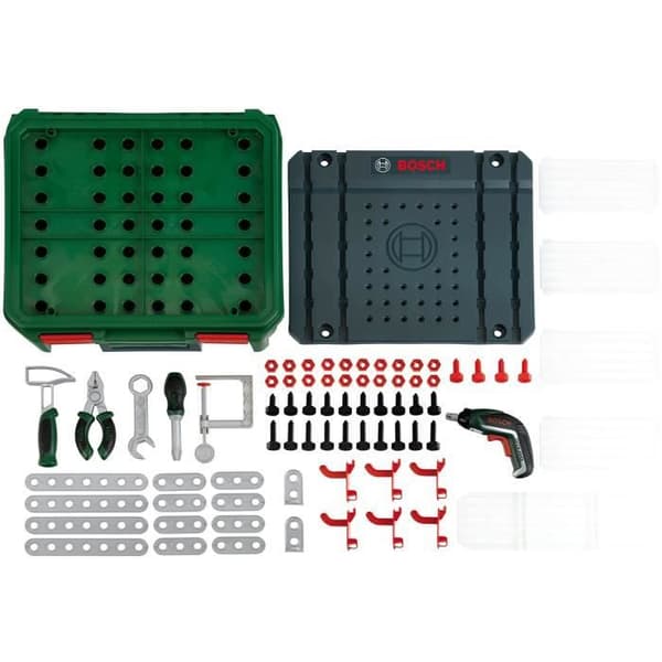 Bosch arbetsbänksväska med Ixolino II elektronisk skruvmejsel och tillbehör - KLEIN - 8396