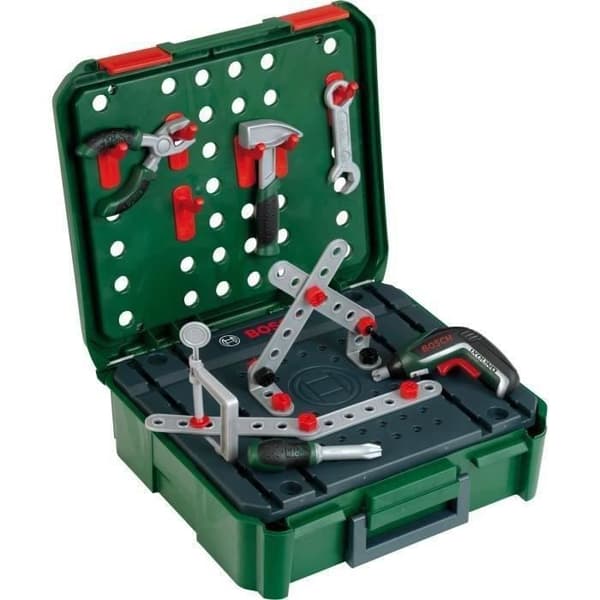 Bosch arbetsbänksväska med Ixolino II elektronisk skruvmejsel och tillbehör - KLEIN - 8396