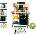 Miniatyrbild 1 av 6: Grand arbetshämtning Bosch - KLEIN - 8734 - FSC-trä - Med elektronisk skruvdragare, verktygslåda, byggset, etc. - Från 3 år